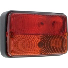 3-function rear lamp 120x80mm