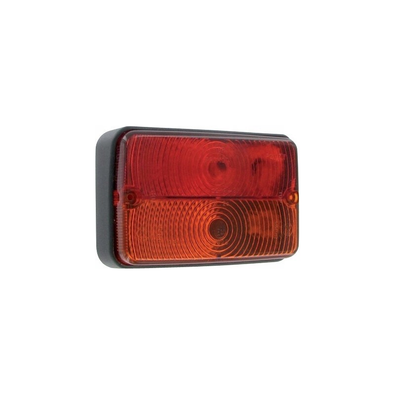3-function rear lamp 120x80mm