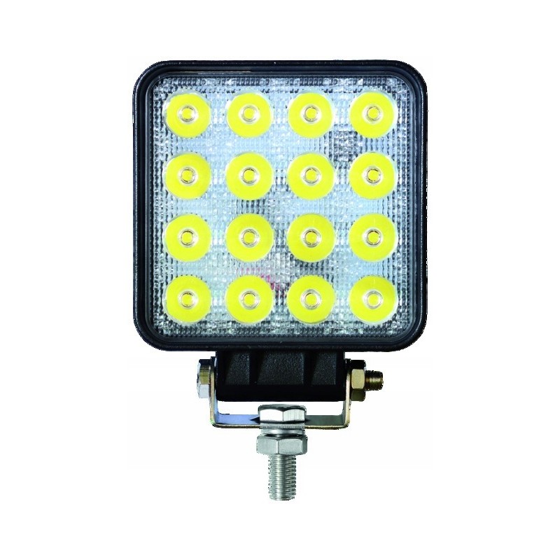 LED work lamp square 12 24v 48w 2400 lm
