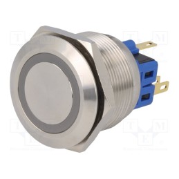 1 pcs x ONPOW - GQ25-11E/R/24V/S - Switch: vandal resistant, Pos: 2, SPDT, 3A/220VAC, 5A/24VDC, IP65
