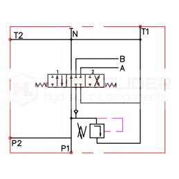 Hydraulic distributor 1s 120l a1 badestnost