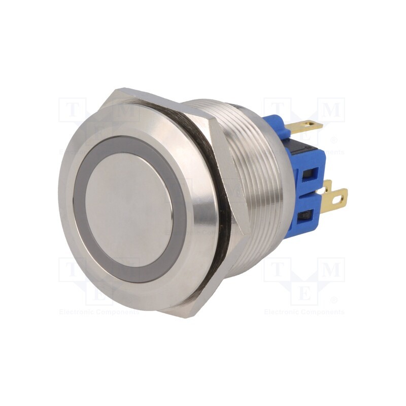 1 pcs x ONPOW - GQ25-11E/B/24V/S - Switch: vandal resistant, Pos: 2, SPDT, 3A/220VAC, 5A/24VDC, IP65