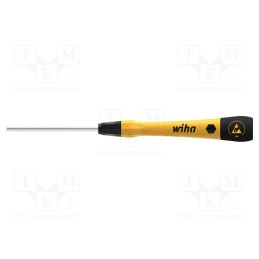 1 pcs x WIHA - 43689 - Screwdriver, 6-angles socket, precision, ESD, PicoFinish® ESD
