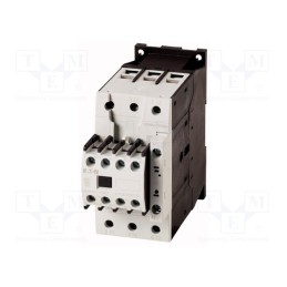 1 pcs x EATON ELECTRIC - DILM40-22(230V50HZ,240V60HZ) - Contactor: 3-pole, NO x3, Auxiliary contacts: NC x2,NO x2, 230VAC