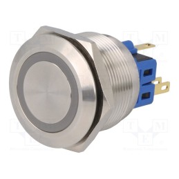 1 pcs x ONPOW - GQ25-11E/G/12V/S - Switch: vandal resistant, Pos: 2, SPDT, 3A/220VAC, 5A/24VDC, IP65