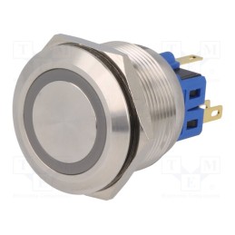 1 pcs x ONPOW - GQ25-11E/G/24V/S - Switch: vandal resistant, Pos: 2, SPDT, 3A/220VAC, 5A/24VDC, IP65