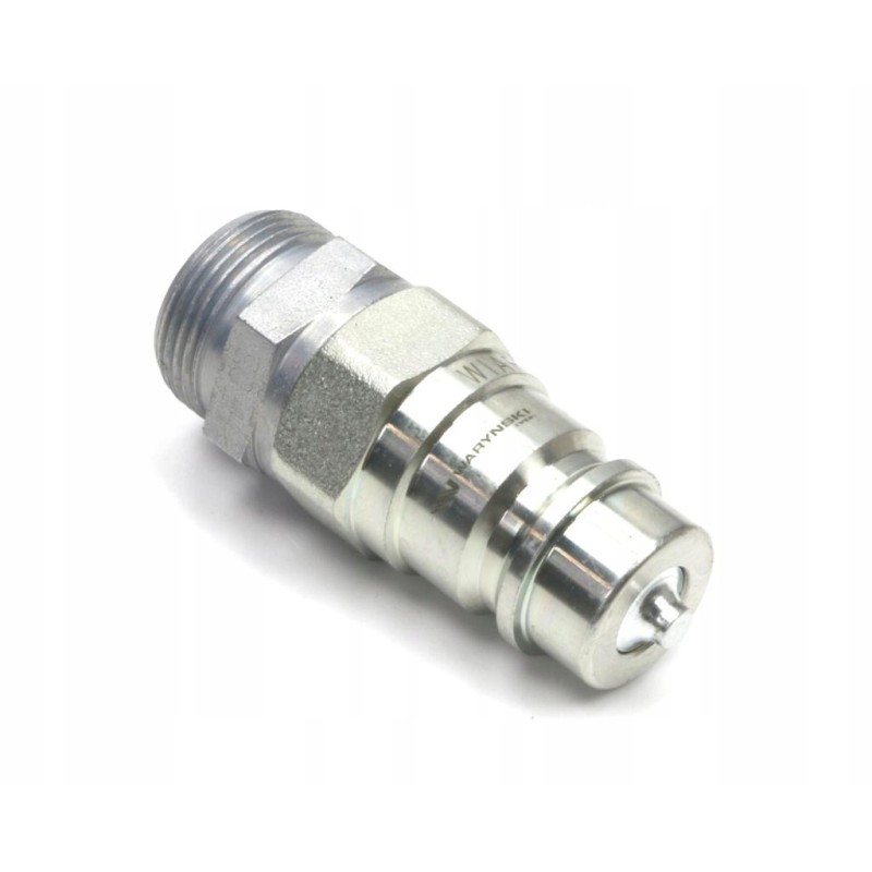 Hydraulic quick connector, ISO 7241 and Euro plug