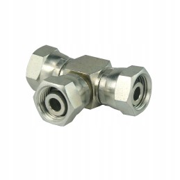 Hydraulic tee connector type AAA 18 18 18