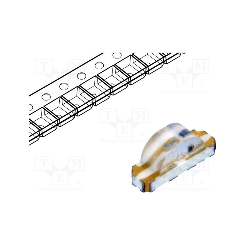 2 pcs x LITEON - LTST-S310F2KT - LED, SMD, 1206, RGB, 3.2x1x1.5mm, 130°, 2÷2.4/3.5÷3.8/3.5÷3.8V