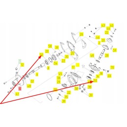 102528089 ball bearing 1 row