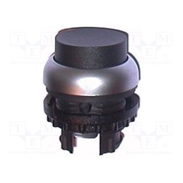 1 pcs x EATON ELECTRIC - M22-DRH-S - Switch: push-button, 22mm, Stabl.pos: 2, black, none, IP67, Pos: 2