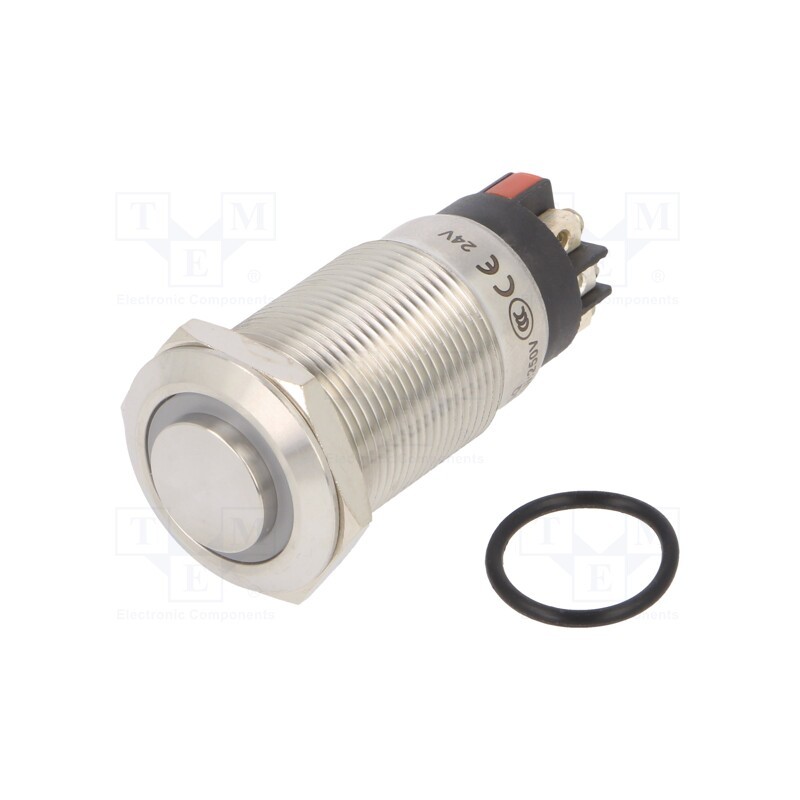 1 pcs x ONPOW - LAS1GQH-11ZE/L/R/24V/S - Switch: vandal resistant, Pos: 2, SPDT, 3A/220VAC, 5A/24VDC, IP65