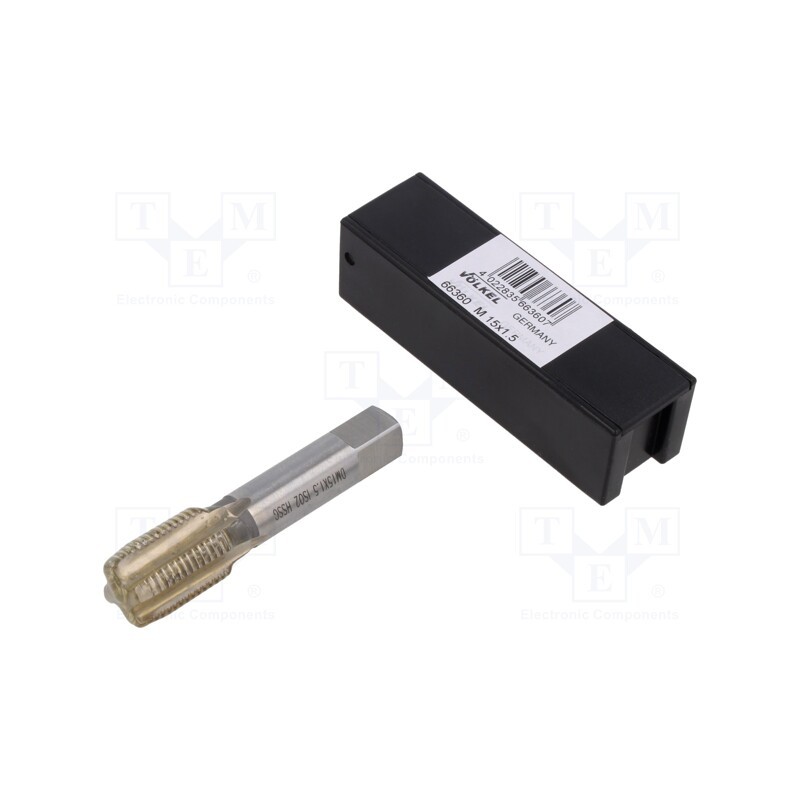 1 pcs x Vu00d6LKEL - 66360 - Tap, high speed steel grounded HSS-G, M15, 1.5, 70mm, 9mm