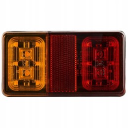 Tail lamp, rear, kamar 12 24v 16xled, cable 1 5m