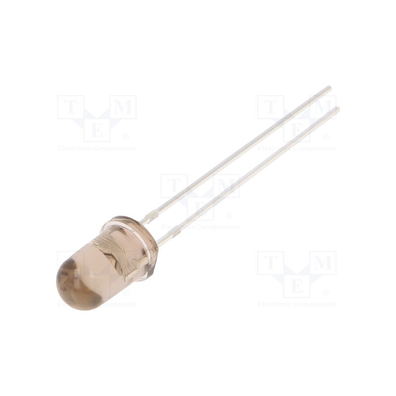 2 pcs x OPTOSUPPLY - OSI3NA5113A - IR transmitter, 5mm, transparent, 45÷55mW, 15°, λp max: 850nm, THT