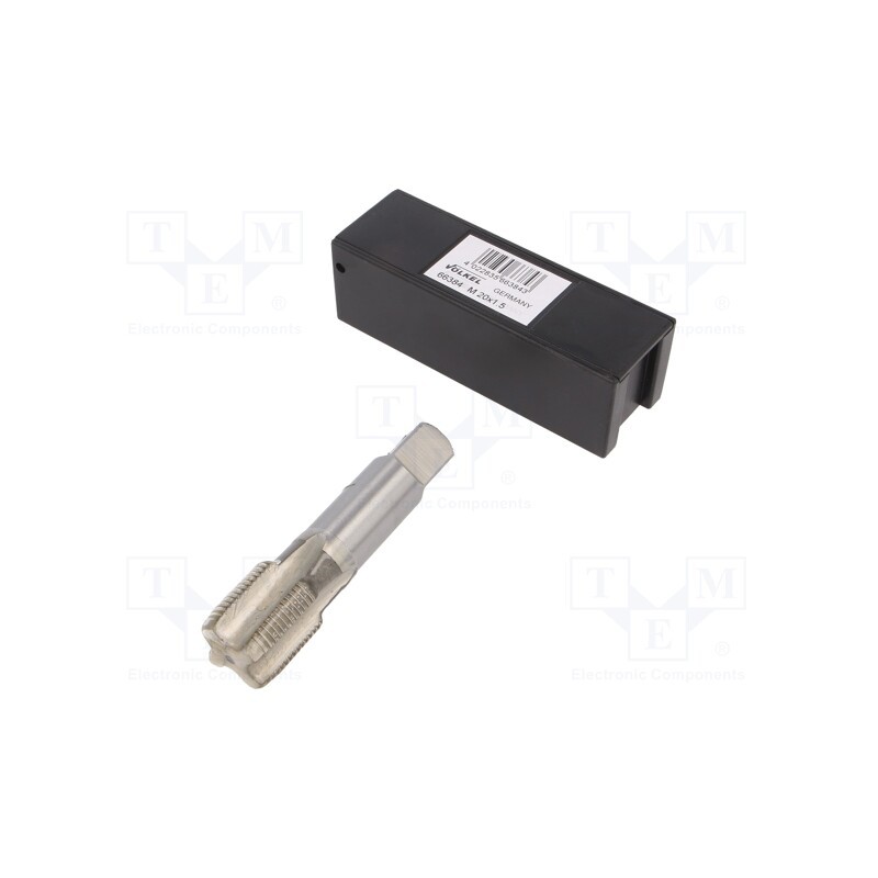1 pcs x Vu00d6LKEL - 66384 - Tap, high speed steel grounded HSS-G, M20, 1.5, 80mm, 12mm