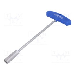 1 pcs x KING TONY - 115H12M-10 - Wrench, 6-angles,socket spanner, HEX 12mm, Chrom-vanadium steel