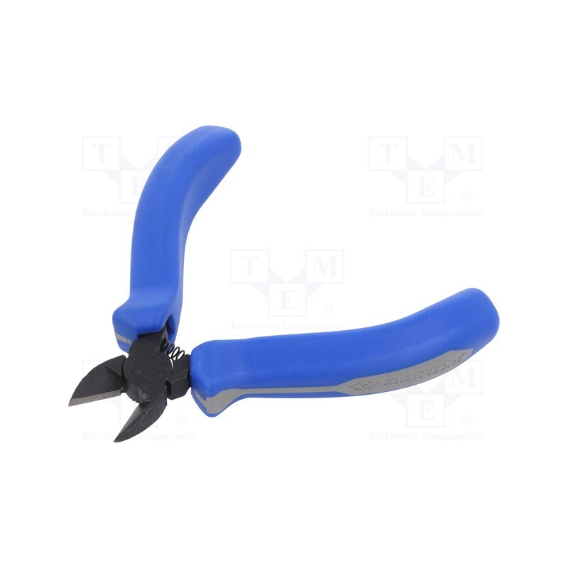 1 pcs x KING TONY - 6214-45 - Pliers, side,cutting, two-component handle grips, 115mm