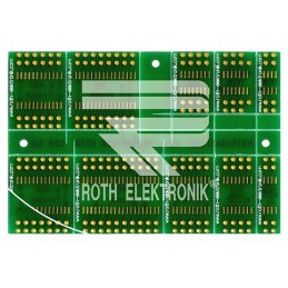 1 pcs x ROTH ELEKTRONIK GMBH - RE932 - Board: universal, multiadapter, W: 58.5mm, L: 88mm