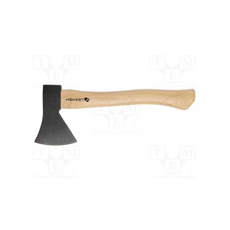 1 pcs x Hu00d6GERT TECHNIK - HT3B062 - Axe, hardened steel, 380mm, 800g, wood (hickory)