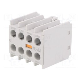 1 pcs x LS ELECTRIC - AU-4M 4A - Auxiliary contacts, Series: METAMEC, Leads: screw terminals, IP20