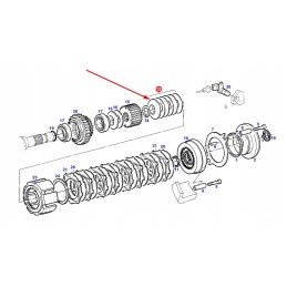 822100220510 clutch basket spring disc