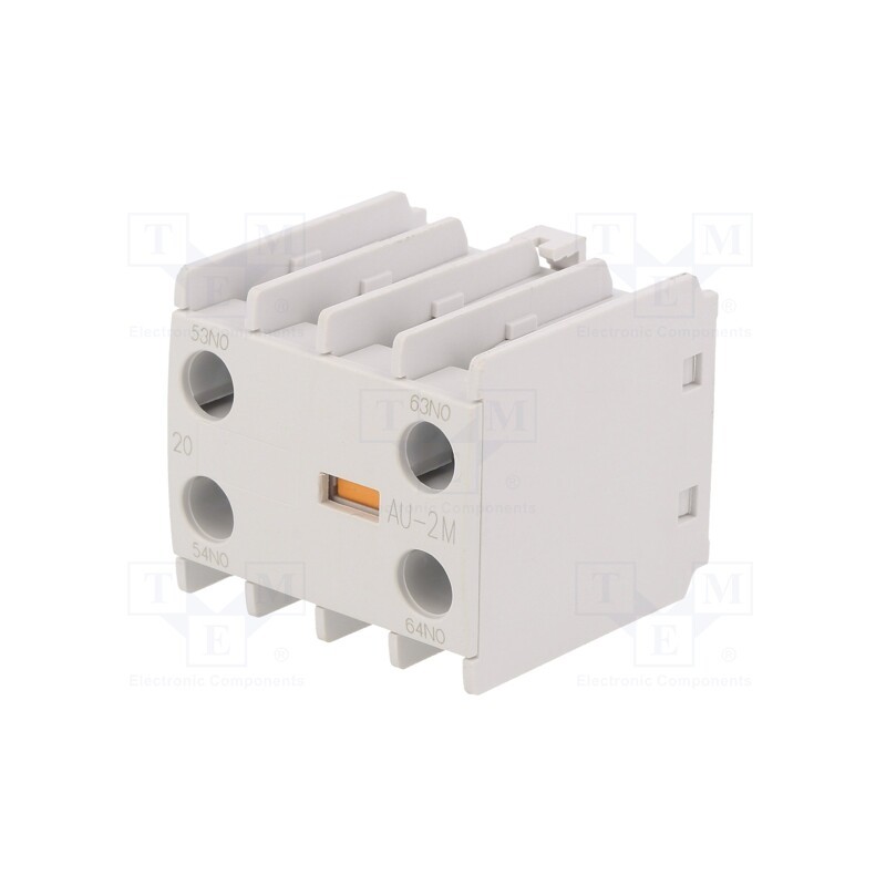 1 pcs x LS ELECTRIC - AU-2M 2A - Auxiliary contacts, Series: METAMEC, Leads: screw terminals, IP20