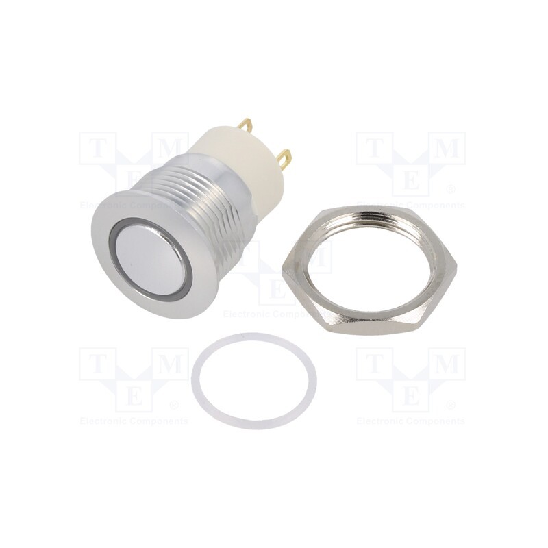 1 pcs x E-SWITCH - PVA6LRE21231 - Switch: vandal resistant, Pos: 2, SPST-NO, 2A/36VDC, IP67, OFF-ON