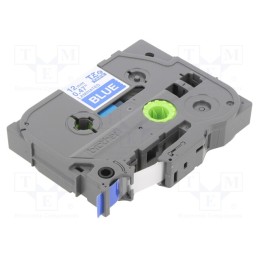 1 pcs x BROTHER - TZE-535 - Tape, 12mm, 8m, blue, Character colour: white, laminated,glued