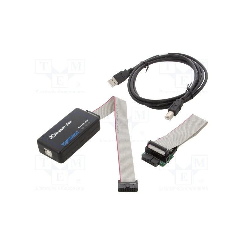 1 pcs x ELPROTRONIC - GANGPRO-ARM-1V(XS) - Programmer: microcontrollers, USB, 14pin,USB B, 20MHz, 1Mbps