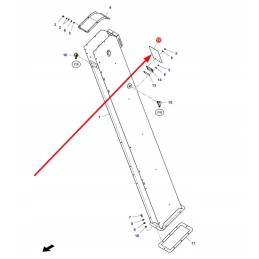 La323662350 grain feeder plate