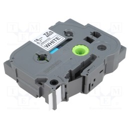 1 pcs x BROTHER - TZE-241 - Tape, 18mm, 8m, white, Character colour: black, laminated,glued