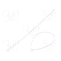 100 pcs x PANDUIT - PLT3S-C - Cable tie, L: 292mm, W: 4.8mm, polyamide, 222N, natural, Ømax: 76mm