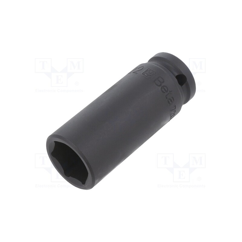 1 pcs x BETA - 720L/22 - Socket, 6-angles,socket spanner,impact, HEX 22mm, 1/2', 80mm