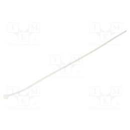 100 pcs x BM GROUP - BMB7190 - Cable tie, L: 710mm, W: 9mm, polyamide, 800N, natural, Ømax: 195mm