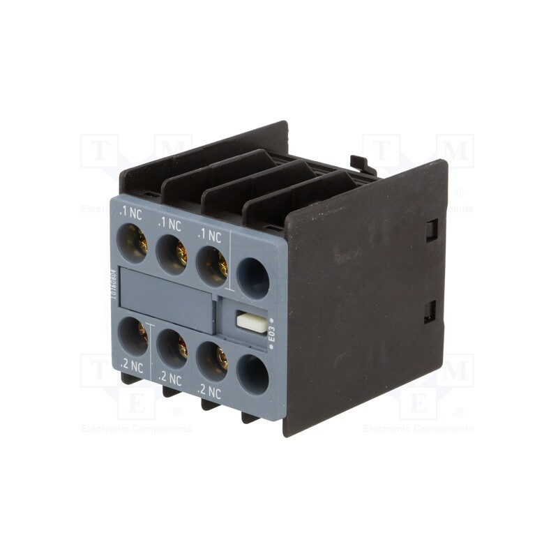 1 pcs x SIEMENS - 3RH2911-1HA03 - Auxiliary contacts, Series: 3RT20, Size: S0,S00,S2, front