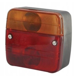 Square combination rear lamp 12 24v 100x50x95m