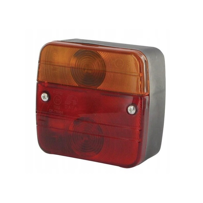 Square combination rear lamp 12 24v 100x50x95m