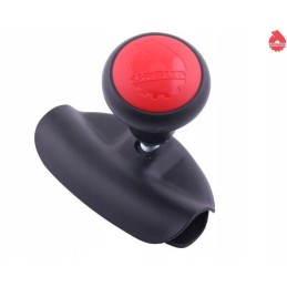 Red steering knob with Ursus inserts