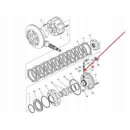 3794817m1 differential lock tube