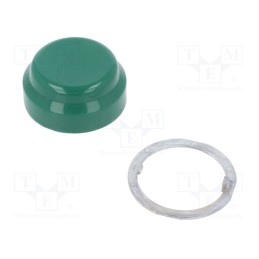 1 pcs x SCHNEIDER ELECTRIC - 9001KU5 - Actuator lens, 30mm, 9001K, Actuator colour: green