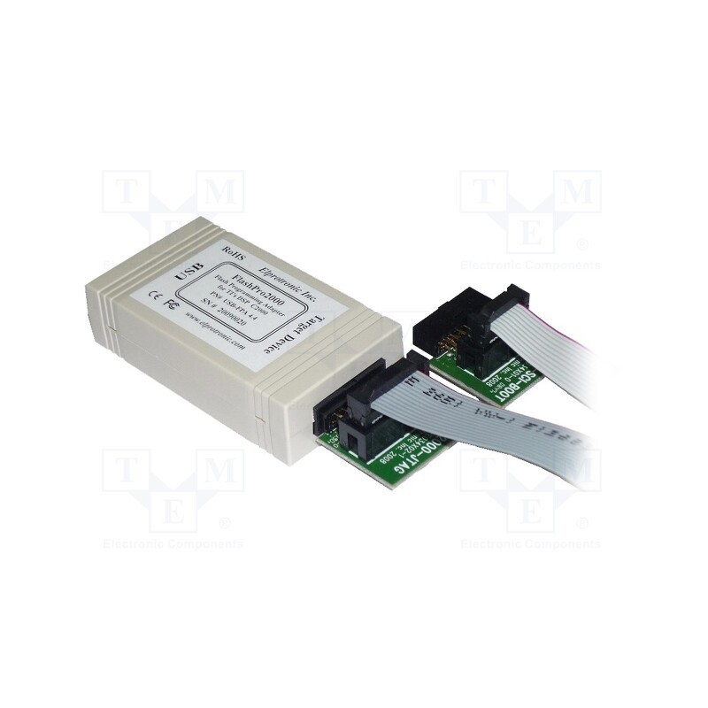 1 pcs x ELPROTRONIC - FLASHPRO-2000-STD - Programmer: microcontrollers, TEXAS INSTRUMENTS, USB