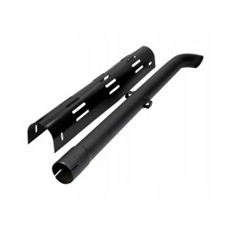 John Deere sj301698 lower exhaust silencer for 50x5e