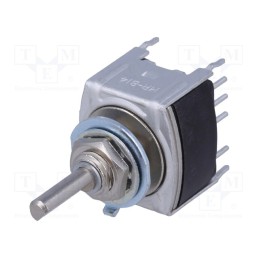 1 pcs x NKK SWITCHES - MRB14B - Switch: rotary, Pos: 3, SP3T, 0.01A/28VAC, 0.01A/28VDC, -10÷70°C