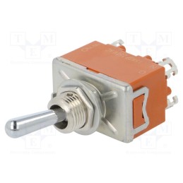 1 pcs x PANASONIC - T215KULCSAFJ - Switch: toggle, Pos: 2, DPST, ON-OFF, 15A/250VAC, 15A/30VDC