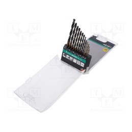 1 set x ALPEN-MAYKESTAG - 811101100 - Drill set, for metal, high speed steel stal szybkotnąca HSS