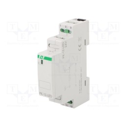 1 pcs x F&F - PK-1Z-LED-24V - Relay: installation, impulse, NO, Ucoil: 24VAC,24VDC, 16A, -25÷50°C