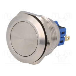 1 pcs x ONPOW - GQ28-11Z/S - Switch: vandal resistant, Pos: 2, SPST-NO + SPST-NC, 3A/220VAC