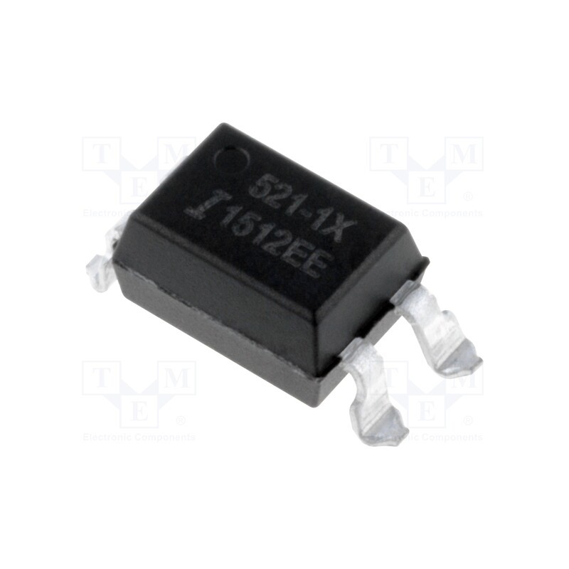 2 pcs x ISOCOM - TLP521-1XSM - Optocoupler, SMD, Ch: 1, OUT: transistor, Uinsul: 5.3kV, Uce: 55V