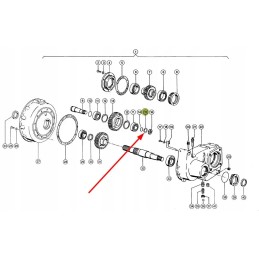 213410 0 washer for separating gear mb 7